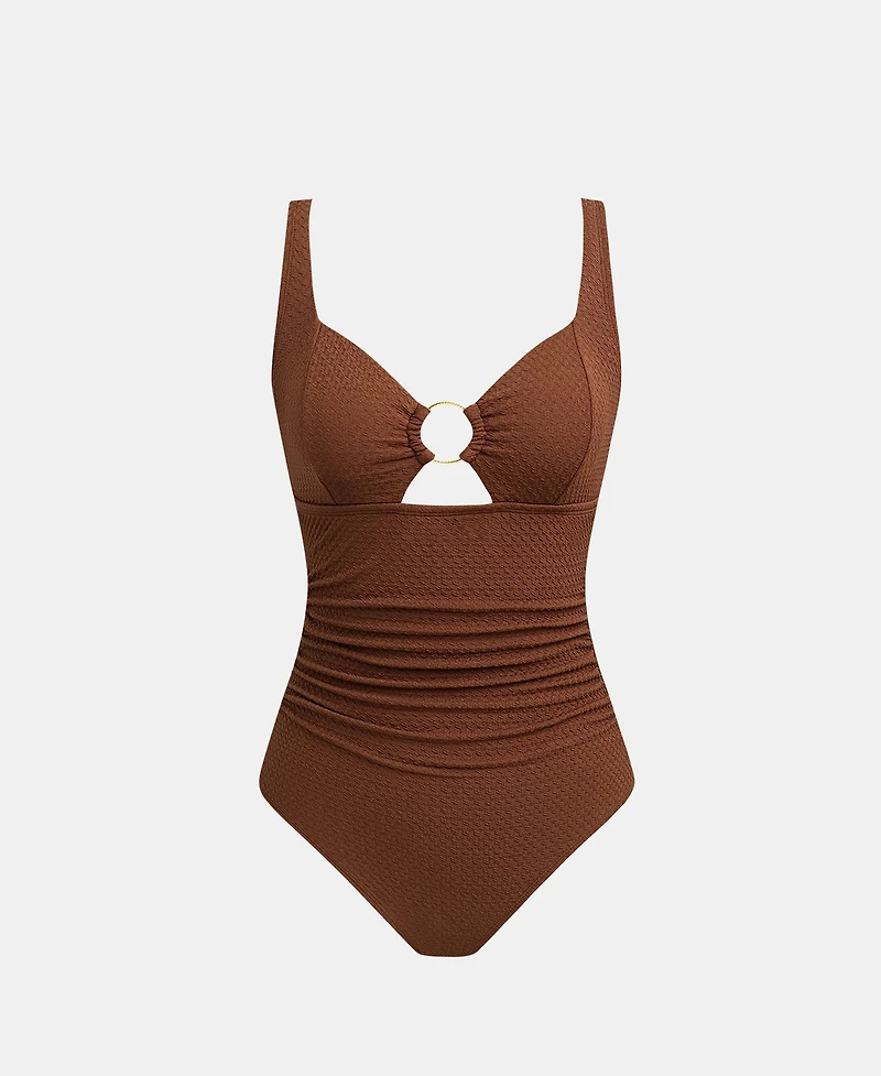 Cupshe Women's Center Myself One-Piece Swimsuit