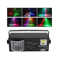 Artudatech 80W Rgbw Stage Light with Beam, Pattern, Laser and Strobe