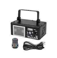 Artudatech 6-Effect Rgb Laser Stage Light with 5D Pulsed Illusion