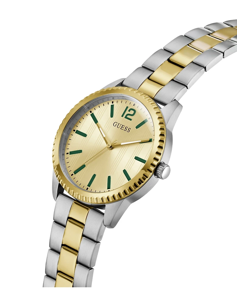 Guess Men's Two-Tone Stainless Steel Watch, 40mm