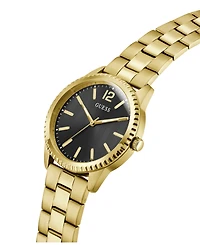 Guess Men's Gold-Tone Stainless Steel Watch, 40mm