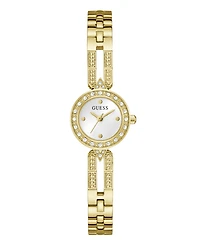 Guess Women's Gold-Tone Stainless Steel Watch, 23mm