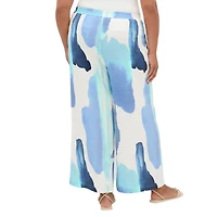 City Chic Plus Surface Level Print Pant