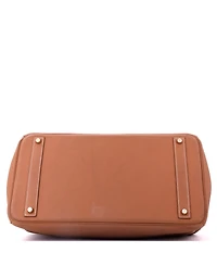 Pre-Owned HERMES Birkin 40 Handbag Brown Togo with Gold Hardware