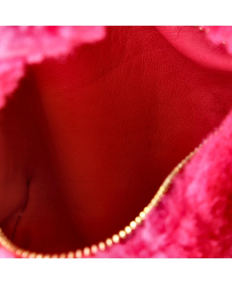 Pre-Owned Bottega Veneta Mini Bv Jodie Hobo Shearling