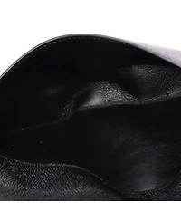 Pre-Owned Saint Laurent Long Uptown Flap Wallet Leather