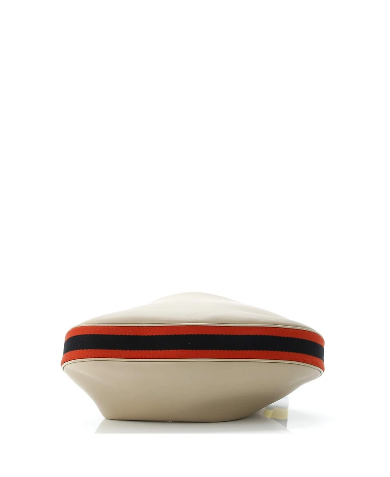 Pre-Owned Gucci Large Attache Shoulder Bag Leather