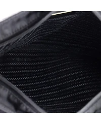 Pre-Owned Prada Medium Front Pocket Messenger Bag Tessuto