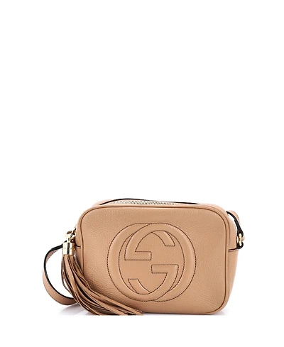 Pre-Owned Gucci Small Soho Disco Crossbody Bag Leather