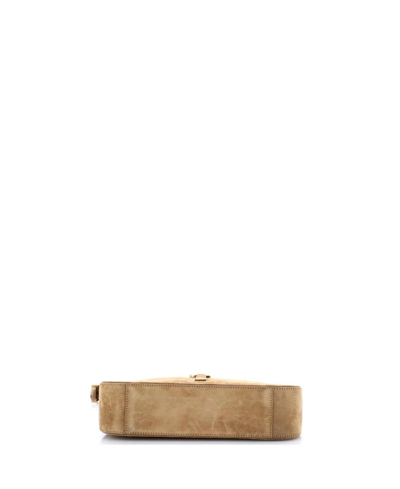 Pre-Owned Saint Laurent Small Le 5 a 7 Hobo Suede