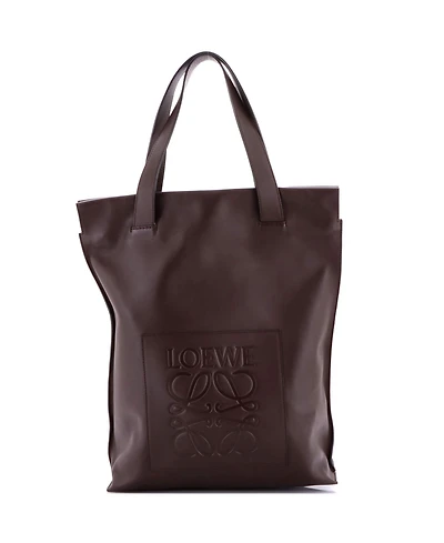 Pre-Owned Loewe North South Shopper Tote Leather
