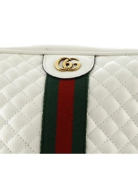 Pre-Owned Gucci Small Trapuntata Camera Bag Quilted Leather