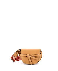 Pre-Owned Loewe Mini Gate Dual Shoulder Bag Leather