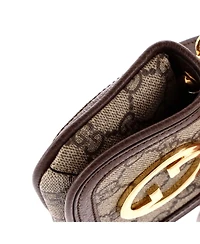 Pre-Owned Gucci Blondie Nm Card Case Wallet with Strap Gg Coated Canvas