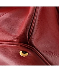 Pre-Owned Prada Large Lux Open Tote Saffiano Leather