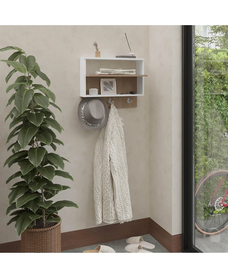 Depot E-Shop 3 Shelves Norco Wall Shelf