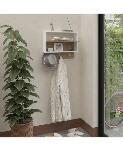 Depot E-Shop 3 Shelves Norco Wall Shelf