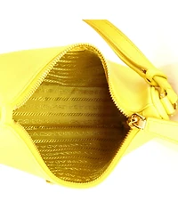 Pre-Owned Prada Mini Re-Edition Hobo Saffiano Leather