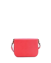 Pre-Owned Prada Small Embleme Flap Bag Saffiano Leather