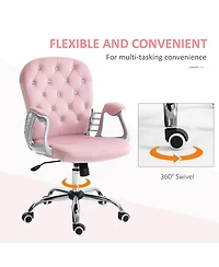 Rainsken Velvet Office Chair