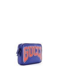Pre-Owned Gucci Small Ny Dragons Camera Crossbody Bag Printed Leather