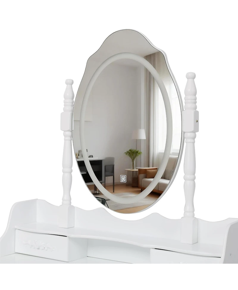 Rainsken Princess Vanity Desk Set