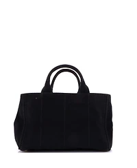 Pre-Owned Prada Medium Canapa Convertible Tote Canvas