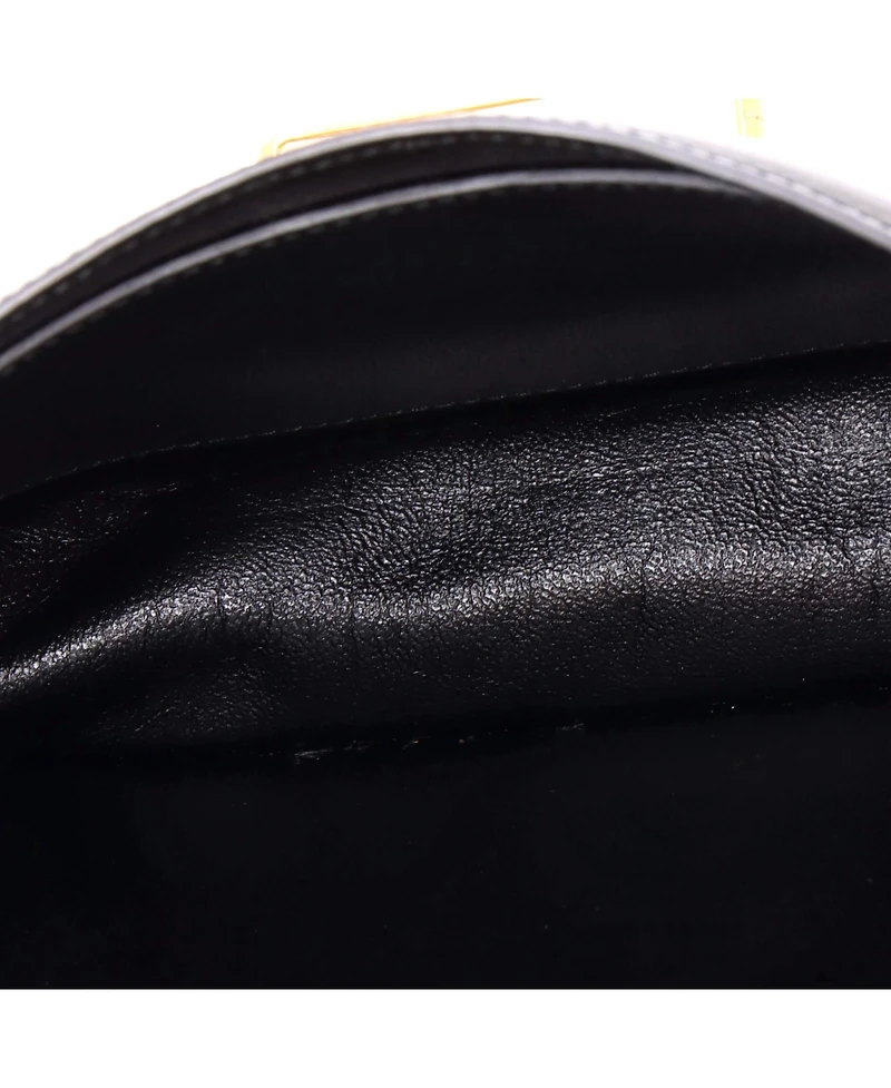 Pre-Owned Prada Large Cahier Crossbody Bag Leather and Saffiano Leather