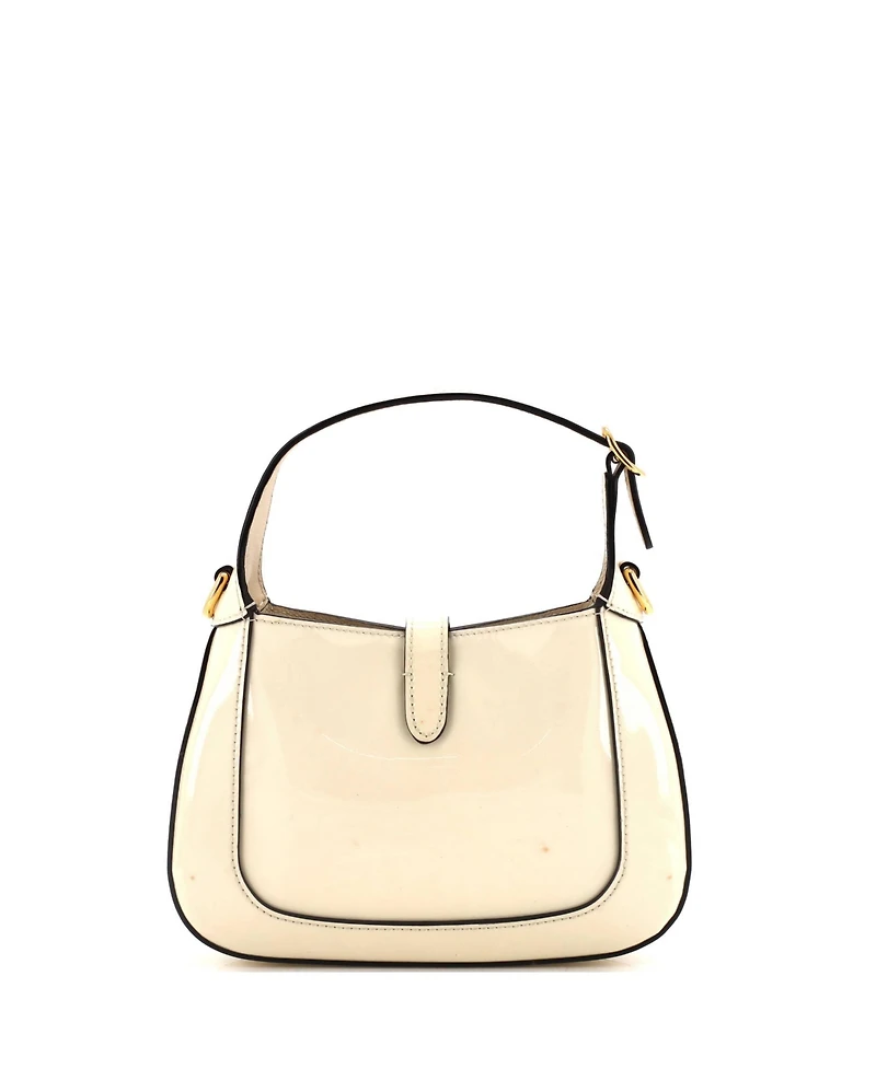 Pre-Owned Gucci Mini Jackie 1961 Chain Hobo Patent