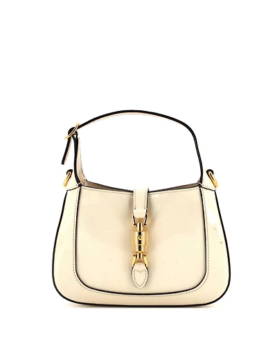 Pre-Owned Gucci Mini Jackie 1961 Chain Hobo Patent