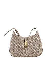 Pre-Owned Gucci Medium x Balenciaga The Hacker Project Jackie 1961 Hobo Gg Coated Canvas