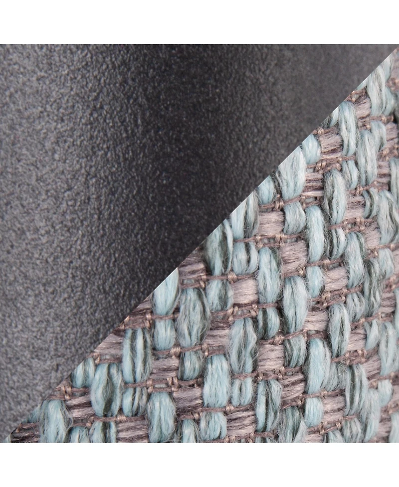 flynama Fabric Queen Headboard with Black Metal Frame and Braided Tufting