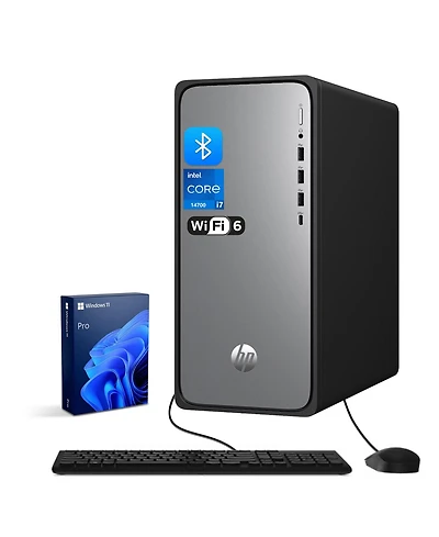 Hp OmniDesk Tower Desktop Intel Core i7 16GB Ram Intel Uhd Graphics 512GB Ssd Storage Windows 11 Pro