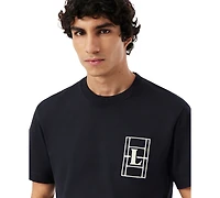 Lacoste Men's Classic-Fit Embroidered Heavy Jersey T-Shirt
