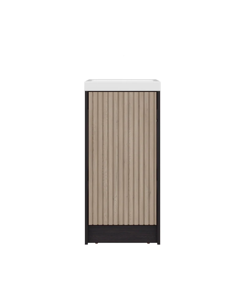 Depot E-shop Homer Floor Bathroom 32" H, One Door and Two Interior Shelve