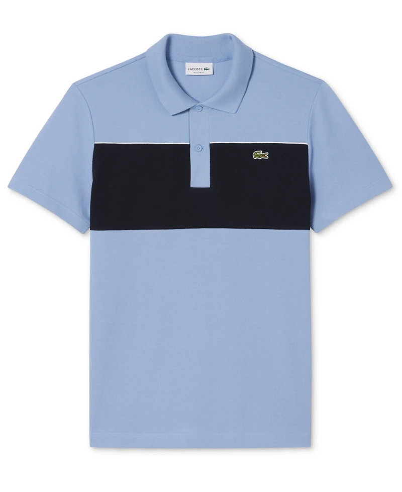 Lacoste Men's Regular-Fit Color Block Polo Shirt