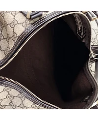 Pre-Owned Gucci Medium Joy Boston Bag Gg Coated Canvas
