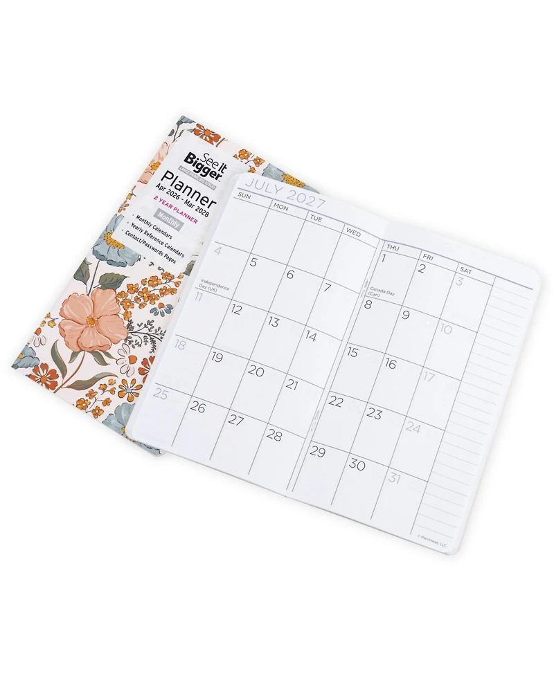 See It Bigger 2 Year Monthly Pocket Planner