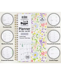 See It Bigger 15 Monthly Weekly Planner