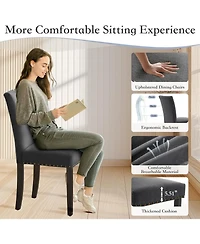 gaomon Parsons Dining Chairs Set of 2