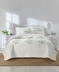 Charter Club Eden Embroidered 3-Pc. Quilt Set, Full/Queen, Macy's Exclusive
