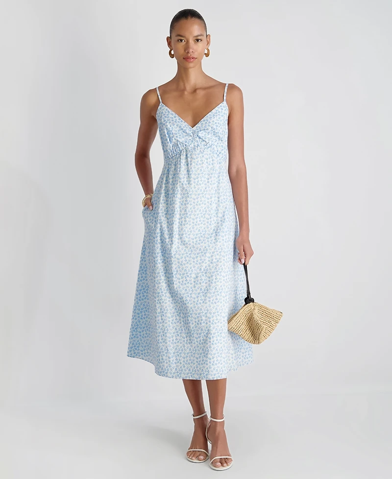 French Connection Women's Floral Print Midi Dress