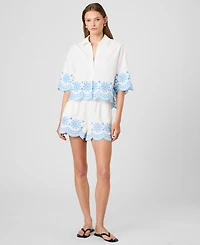 French Connection Women's Cotton Pull-On Shorts