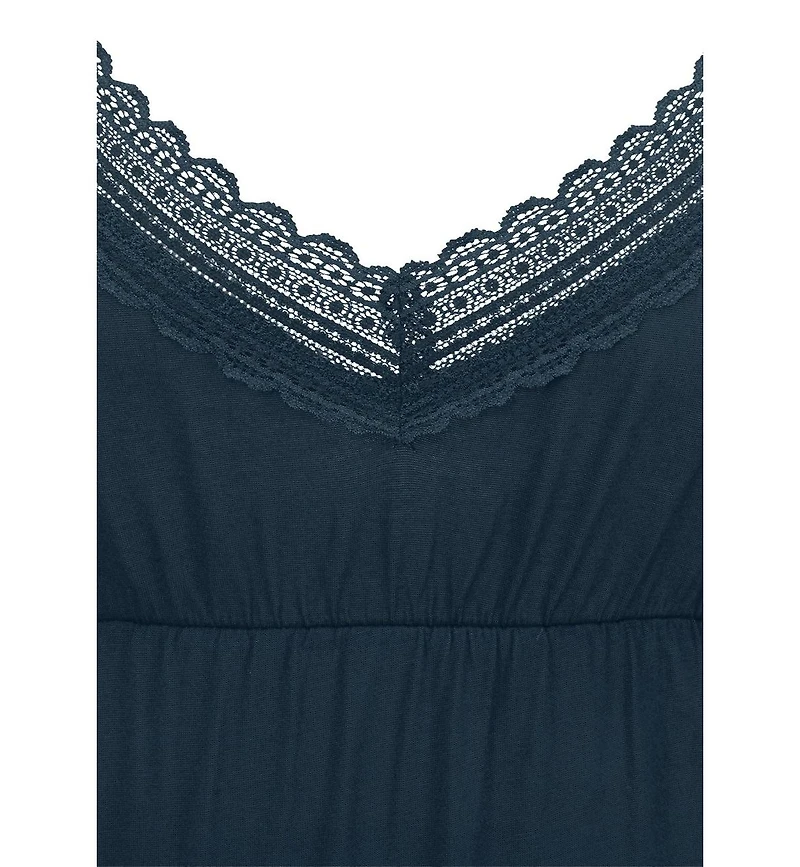 Lascana Women's Lace Trimmed Nightgown