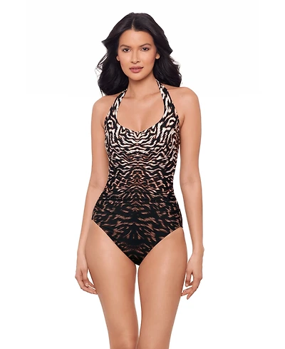 Miraclesuit Women's Utopia Scoop Neck Underwire One-Piece Swimsuit
