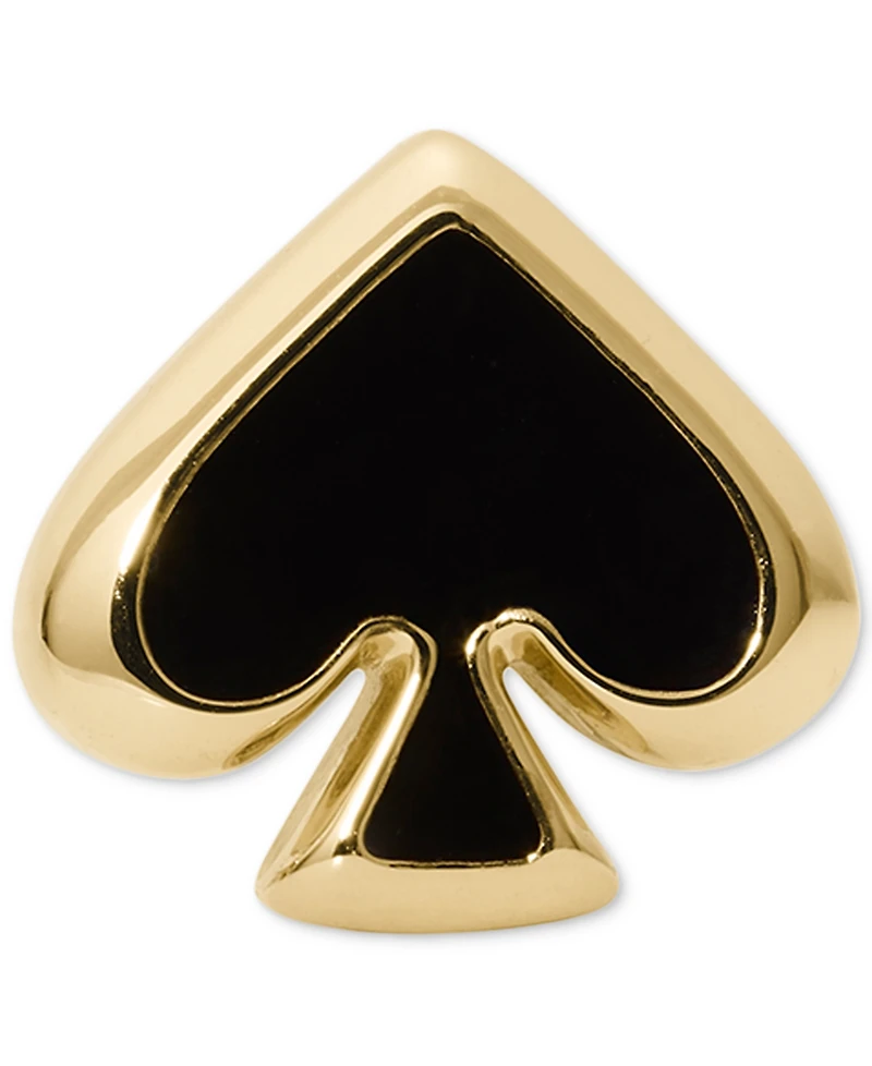 kate Spade new york Gold-Tone Brass Enamel Stud Earrings