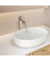 Busdays Bothwa Home 11.21" Cupc Certified Single Handle Bathroom Sink Faucet (Brushed Nickel Finish)