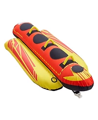 Mecale 1-3 Rider Towable Boat Tube with Nylon Cover and Safety Valve