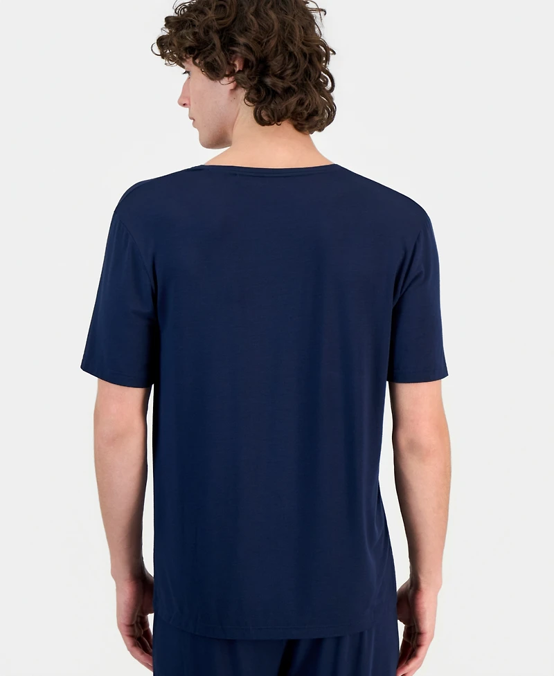 Hugo Boss Men's Modal-Blend V-Neck Comfort T-Shirt