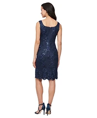 Alex Evenings Women's Glitter Lace Jacket & Dress, 2-Piece Set